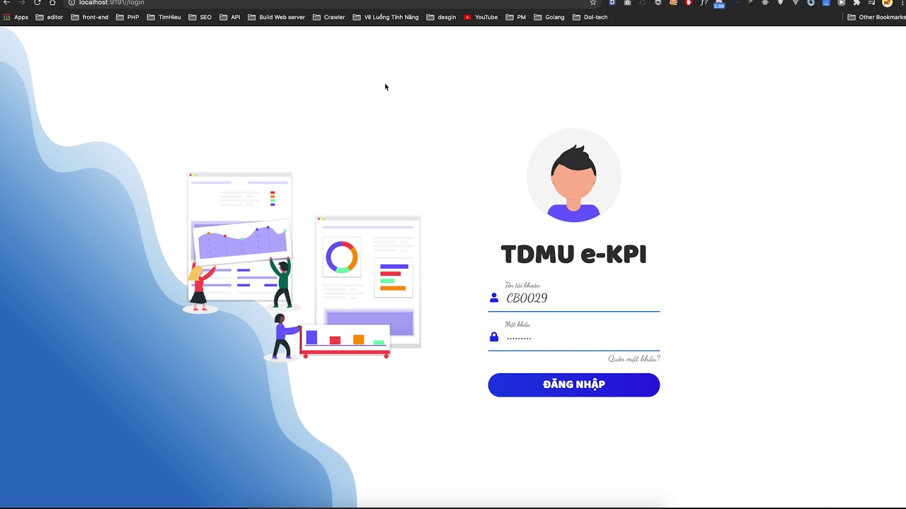 Support đồ án - Quản lý Kpi
