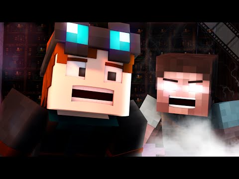 Minecraft | HEROBRINE IN THE LIBRARY!! | Animated Funny Moment
