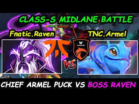 TNC Armel Puck vs Fnatic Raven Void Spirit - Class S MIDLANE Battle Dota 2