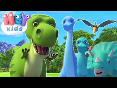 Динозаврите 🦕 Динозаври анимация | HeyKids - Детски Песни