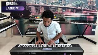 Video thumbnail for KORG KROME EX , DEMO NA CLASSIC KEYBOARDS , COM HERBERT MEDEIROS by CLASSIC KEYBOARDS