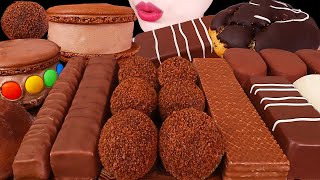 Download Lagu ASMR MUKBANG|CHOCOLATE PARTY *ICE CREAM, MOCHI, TICO, DUBAI CHOCOLATE 초콜릿 파티 EATING SOUNDS 디저트 먹방 Thumbnail
