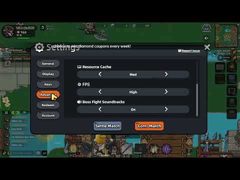 How To Change FPS Settings in Hero's Land