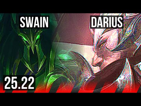 SWAIN vs DARIUS (TOP) | EUW Master | 25.22
