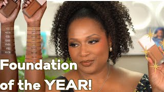 New! Natasha Denona Hy-Glam Foundation | Swatches + Wear Test | Combo Skin