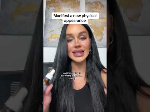 Learn how to manifest your dream appearance! ✨ #manifestation #abundance #lawofattraction