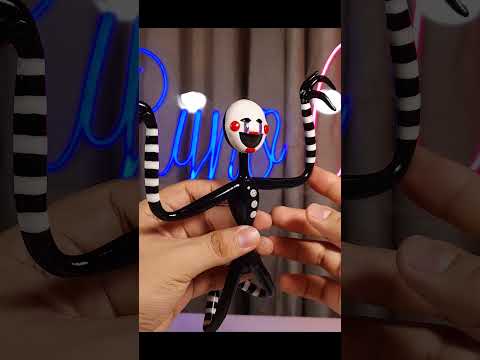 I MADE PUPPET BUT WITH CHANGEABLE EYES #fnaf #puppet #fnafmovie #fnaf2 #shorts #animatronics