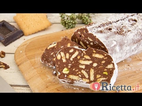 Salame di cioccolato senza uova, facile e perfetto per una festa - Ricetta.it