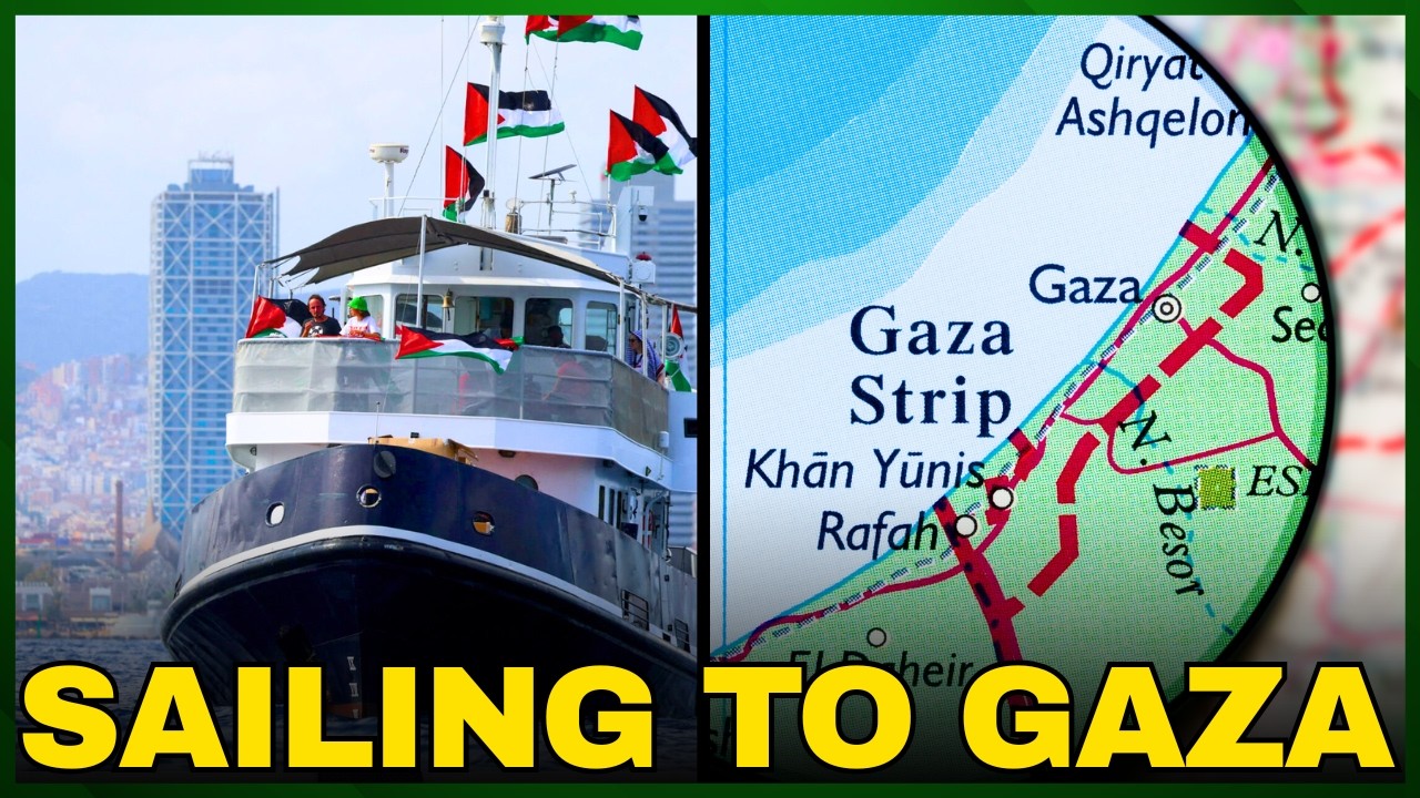 Gaza Aid Flotilla Sails To Gaza, Over ONE HUNDRED Boats
