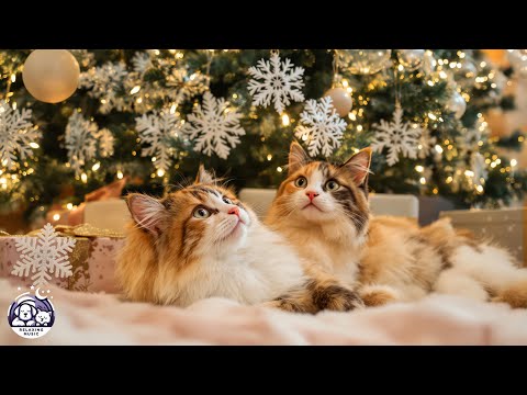 Christmas Music for Cats to Watch 😺 Relaxing Cat TV to Keep Your Cats Happy While You’re Away🎄💤