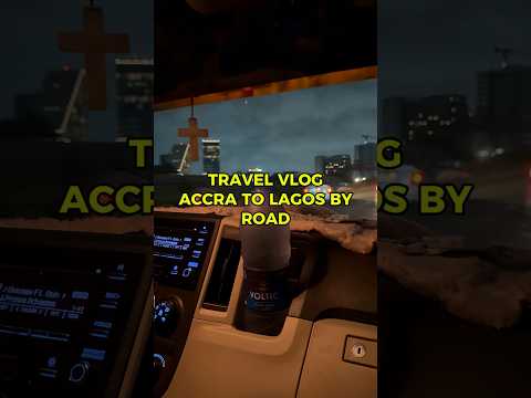 Travel with me from Accra to Lagos Nigeria by road with GUO, 900 cedis #travel #africa #accra