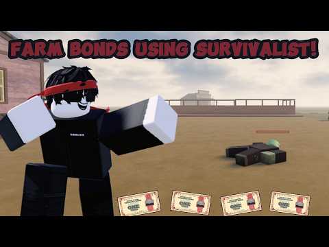 How to Farm Bonds Easily Using Survivalist Class!