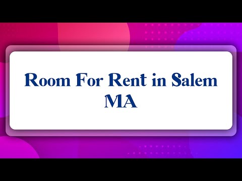 Top 10 Room For Rent in Salem, MA