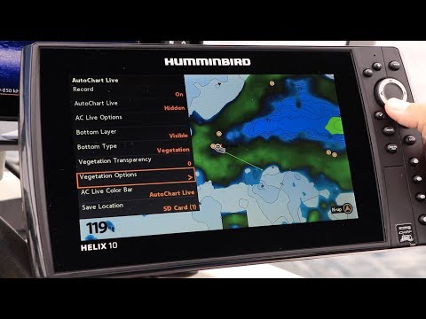 AutoChart Vegetation Layer | Humminbird | The Technological Angler