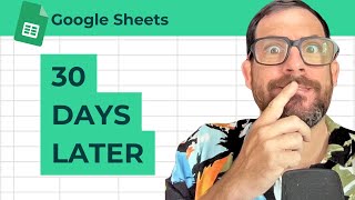 How to Set Date 30 Days from Now in Google Sheets