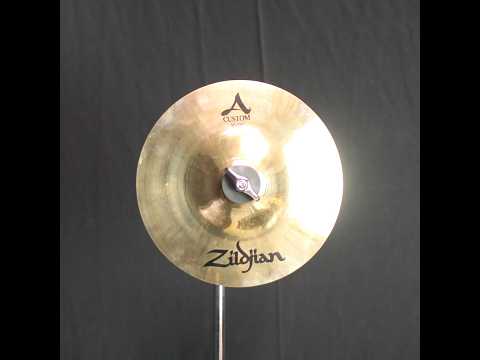 Used Zildjian 8" A Custom Splash - 165g (video demo) image 3