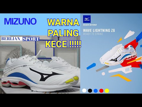 Review Detail Sepatu Volly Mizuno Wave Lightning Z6 Low Sepatu Voli Warna Putih Keren ABIS PARAH.!!!