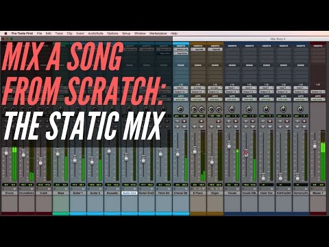 How To Mix A Song From Scratch - The Static Mix - RecordingRevolution.com