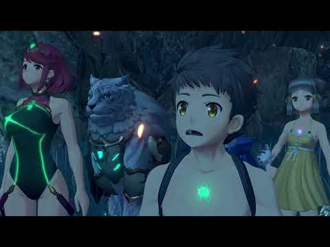 Xenoblade Chronicles 2 Swimsuit Edition Cutscene 037 - Roc and the Ether Miasma