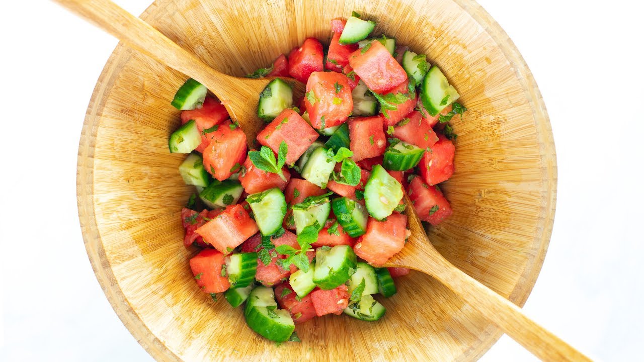 Watermelon Mint Salad