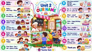 Global Sucess 3- Unit 2 Our Names