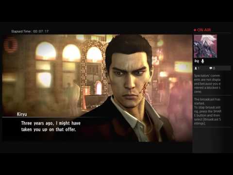 Yakuza 0 blind playthrough pt1