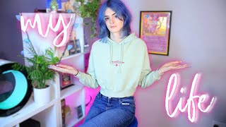 My Life, Dying My Hair + Trying Something New! | SunseedVlogs