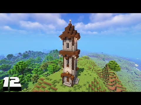 EPIC Minecraft Village Pt. 12: Insane Watchtower Build