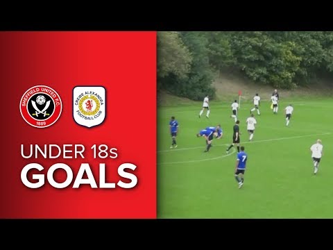 Blades U18s 1-0 Crewe - goal footage