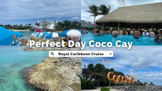 Royal Caribbean Perfect Day Coco cay | DAY2 | HARMONY OF THE SEAS