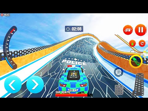 Police Ramp Car Stunts GT Racing Car Stunts Game - Impossible Tracks Drive - Android GamePlay #2