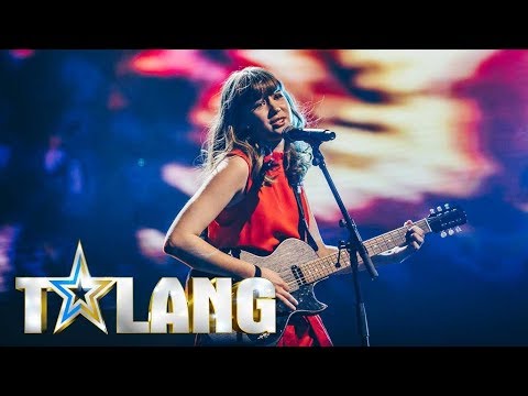 Paula sjunger Sign of the times i Talangfinalen - Talang (TV4)