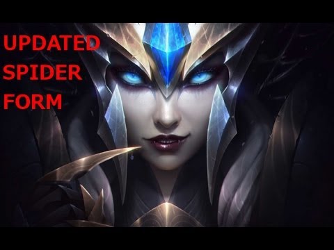 Victorious Elise League of Legends skin Preview  Spotlight  WITH UPDATED SPIDER FORM - [1080p HD]