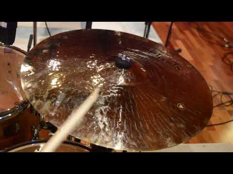Turkish Cymbals Rock Beat Raw 20" demo