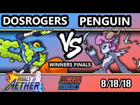 ER - DosRogers (Ranno) Vs. Penguin (Absa) - Rivals of Aether Winners Finals