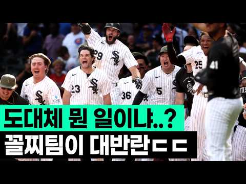 화이트삭스?? 어차피 꼴찌 아님??.. 아닌데요. 저희 1위 각인데요??
