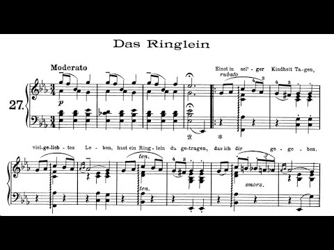 Liszt: 6 Chants polonais de Frédéric Chopin, S.480 - 3. The Ring (Arrau)