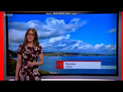 Alex Osbourne BBC South west news lunchtime weather October 22nd 2019 - 60 FPS