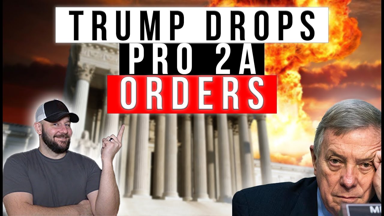 BREAKING NOW! Trump Signs PRO 2A EXECUTIVE ORDER... THIS IS HUGE PEOPLE!