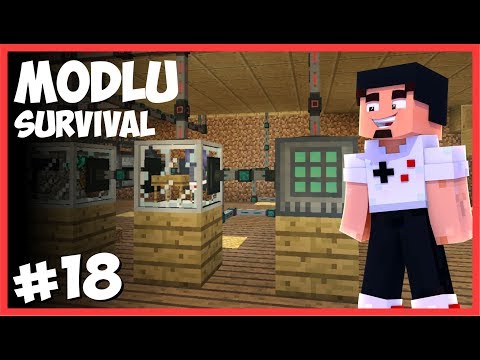 SINIRSIZ DEMİR ve ELMAS SİSTEMİ - Minecraft Modlu Survival - #18