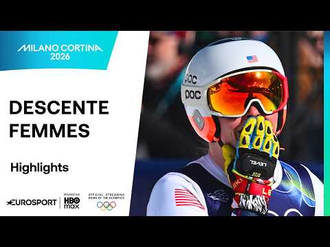 JO 2026 - Breezy Johnson CHAMPIONNE OLYMPIQUE d'une descente marquée par la chute de LINDSEY VONN