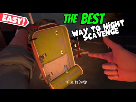 The EASIEST Way to Night Scavenge - TWD Saints & Sinners 2