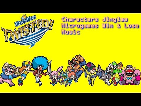 WarioWare: Twisted All Characters Microgames Jingles Win & Lose Music