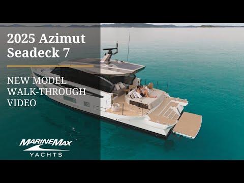 2025 Azimut Seadeck 7 Video