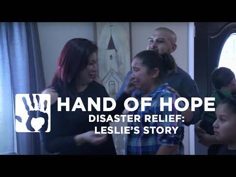 Disaster Relief: Leslie's Story | Joyce Meyer Ministries | Hand of Hope
