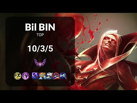 Bil Bin Vladimir vs Sett TOP - KR MASTER Patch 15.14