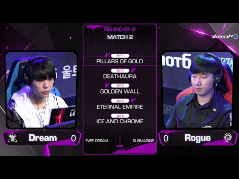 [2020 GSL S2] RO.8 Day1 Match2 Dream vs Rogue