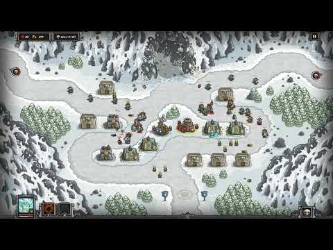 Kingdom Rush Level 13 / 13th Mission 3 Stars Campaign SARELGAZ'S LAIR