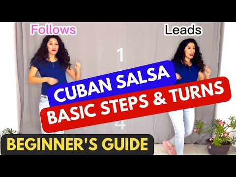 BASICS & SALSA TURNS | Solo Guide for beginners! [Casino]