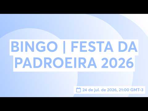 BINGO | FESTA DA PADROEIRA 2026